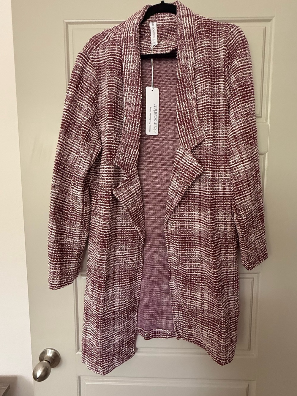 Dear Scarlett - Open-Front Women's Cardigan Sweater